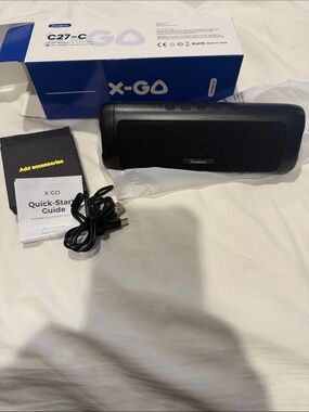 C27-C Portable Bluetooth Speaker - Black